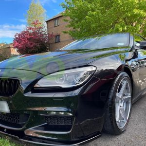 M Style piano black mirror covers set for BMW 6 F06 / F12 / F13 2015-2018