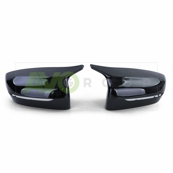 M Style piano black mirror covers set for BMW 6 Gran Turismo GT G32