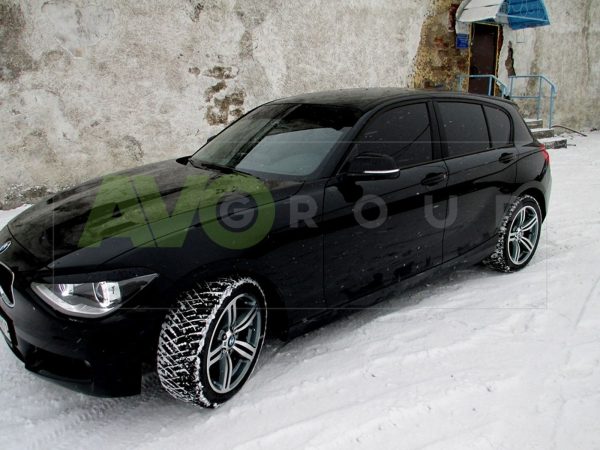 Накладки на фары / Реснички для BMW 1 F20 / F21 2011-2015 ABS Matt – Изображение 7