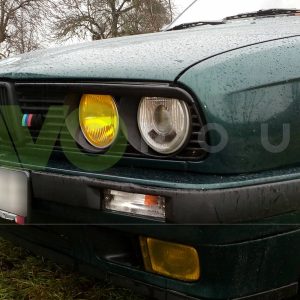 Priekšējo lukturu uzlikas uzacis priekš BMW 3 E30 1983-1993 ABS Matt