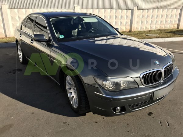 Накладки на фары / Реснички для BMW 7 LCI E65 / E66 2005-2008 ABS Matt – Изображение 3