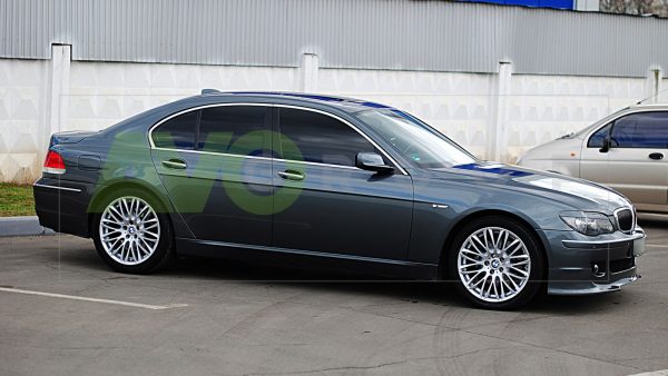 Накладки на фары / Реснички для BMW 7 LCI E65 / E66 2005-2008 ABS Matt – Изображение 4