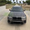 Priekšējo lukturu uzlikas uzacis priekš BMW X5 E70 2007-2013 ABS Matt - Image 2