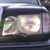 Headlight Eyelids for MB E-class W124 1984-1997 ABS Gloss v2