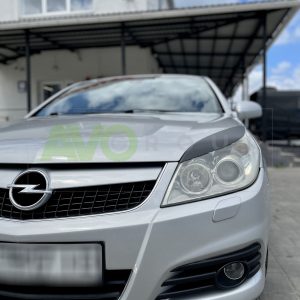Priekšējo lukturu uzlikas uzacis priekš Opel / Vauxhall Vectra C 2005-2008 ABS Matt