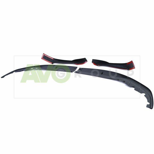 Performance front spoiler splitter for BMW 5 G30 / G31 2016-2020 ABS Matt