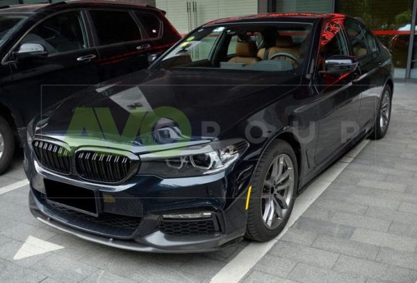 Performance front spoiler splitter for BMW 5 G30 / G31 2016-2020 ABS Matt