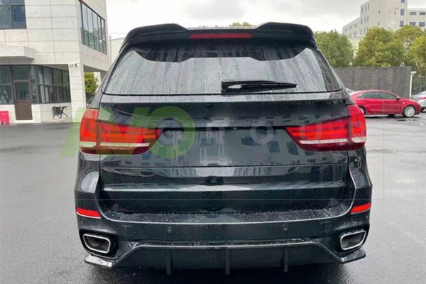 Rear trunk spoiler for BMW X5 / X5M F15 / F85 2014-2018 ABS Matt