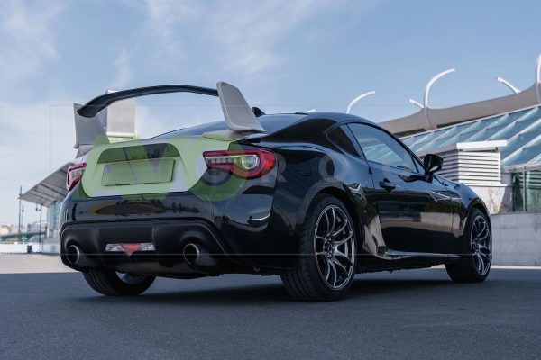 Trunk boot spoiler for Toyota GT86 2012-2016 Black