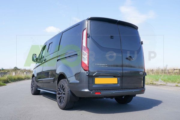Double door barn twin rear trunk spoiler for Ford Transit Custom 2012-2019