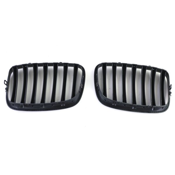 Front grilles kidney for BMW X5/X6 E70/E71 07-14 Performance Black matt