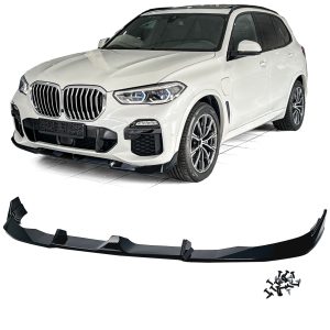 Front Spoiler Splitter for BMW G05 X5 M Sport Black gloss
