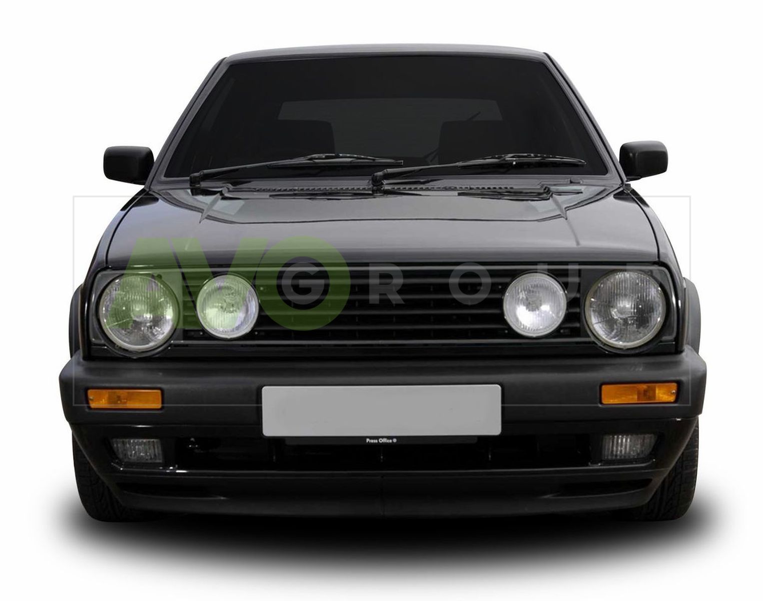 Front grill without emblem / badgeless grill for VW Golf 2 1983-1992 4 headlights