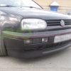 GTI / VR6 look front bumper spoiler splitter for VW Golf 3 1991-1999 ABS Matt