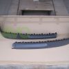 GTI / VR6 look front bumper spoiler splitter for VW Golf 3 1991-1999 ABS Matt