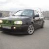 GTI / VR6 look front bumper spoiler splitter for VW Golf 3 1991-1999 ABS Matt