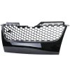 GTI front grill without emblem for VW Golf V MK5 Black Gloss with chrome strip