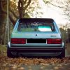 GTI look rear roof / door spoiler wing for VW Golf 1 1973-1983 Black matt