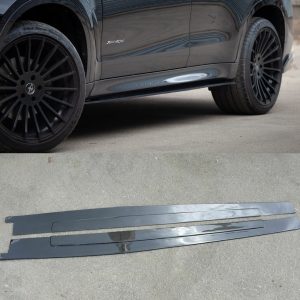Performance carbon side skirts add-ons set for BMW X6 F16 X6M F16