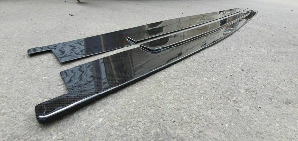 Performance carbon side skirts add-ons set for BMW X6 F16 X6M F16