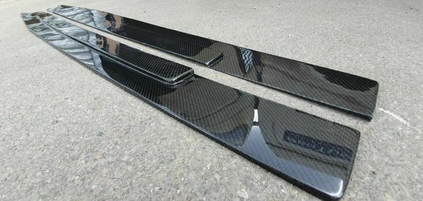 Performance carbon side skirts add-ons set for BMW X6 F16 X6M F16