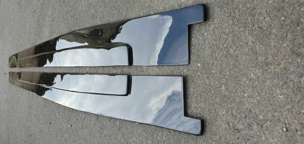 Performance carbon side skirts add-ons set for BMW X6 F16 X6M F16