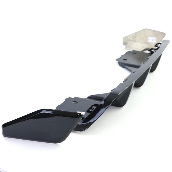 Performance rear bumper diffuser and side flaps for BMW X6 F16 14-19 ABS Gloss