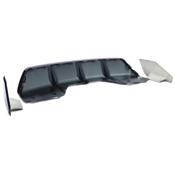 Performance rear bumper diffuser and side flaps for BMW X6 F16 14-19 ABS Gloss