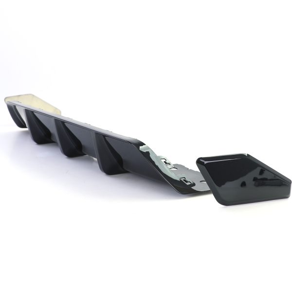 Performance rear bumper diffuser and side flaps for BMW X6 F16 14-19 ABS Gloss