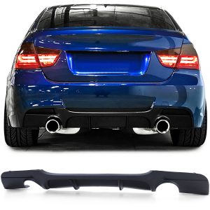 335i 335d aizmugurējais bufera difuzors BMW 3 E90 / E91 2005-2012 ABS Matt