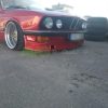 A Style Priekšējā bampera uzlika / spoileris / lūpa priekš BMW 5 E28 - Image 4