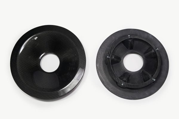 Aerodynamic aero disc set rear wheel discs covers for the Porsche 991 GT3 - Image 4