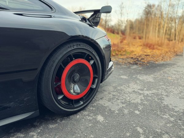 Aerodynamic aero disc set rear wheel discs covers for the Porsche 991 GT3