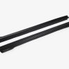 Black Matte Side skirts Aero blades for Huracan STO v3 - Image 4