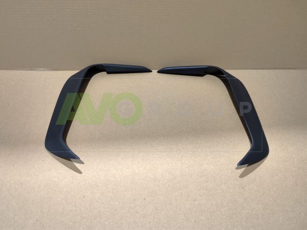 Black matt vent frames for front bumper Cupra Formentor ABS Matt - Image 8