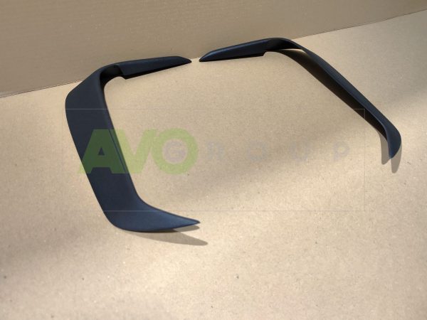 Black matt vent frames for front bumper Cupra Formentor ABS Matt - Image 10