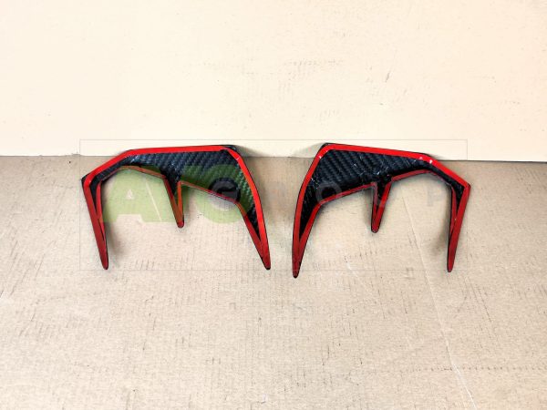 Carbon fiber rear wing / fender vent frame diffuser for Cupra Formentor - Image 8