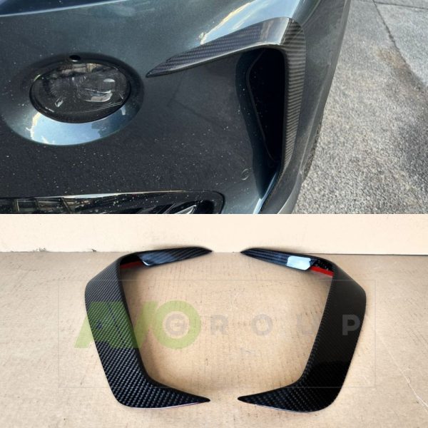 Carbon fibre vent frames for front bumper Cupra Formentor