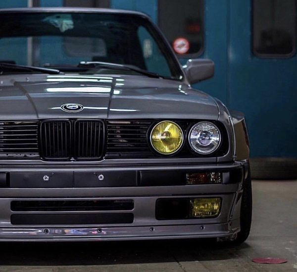 Crystal Smoked Front Turnsignals/ corner lights For BMW E30 87-93 - Image 2