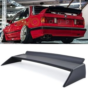 Evo Aizmugurējais spoileris ar atloku priekš BMW 3 E30 ABS
