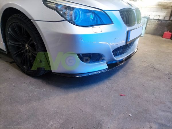 Front Bumper Spoiler Lip for BMW M5 / E60 / E61 03-10 - Image 4