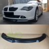 Накладка переднего бампера / Спойлер / Губа для BMW 6 E63 E64 2003-2007 SE