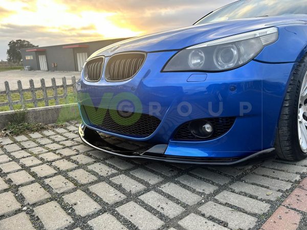 Накладка переднего бампера / Спойлер / Губа для BMW M5 E60 / E61 2003-2010 (Copy) – Изображение 5