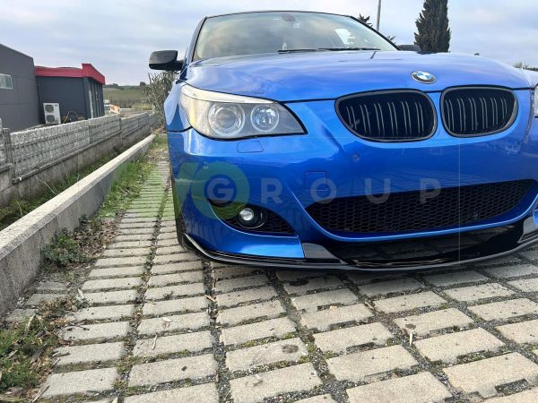 Накладка переднего бампера / Спойлер / Губа для BMW M5 E60 / E61 2003-2010 (Copy) – Изображение 7