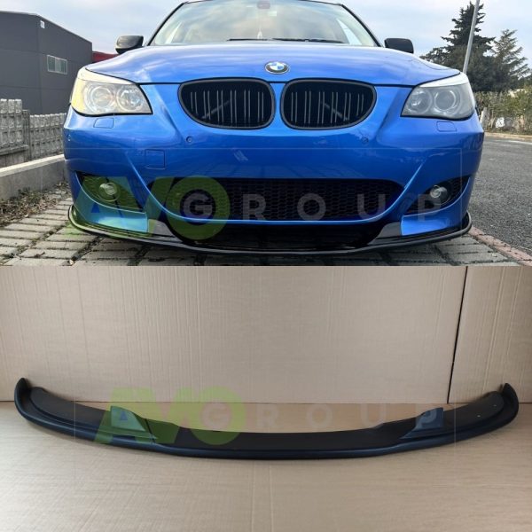 Накладка переднего бампера / Спойлер / Губа для BMW M5 E60 / E61 2003-2010 (Copy)