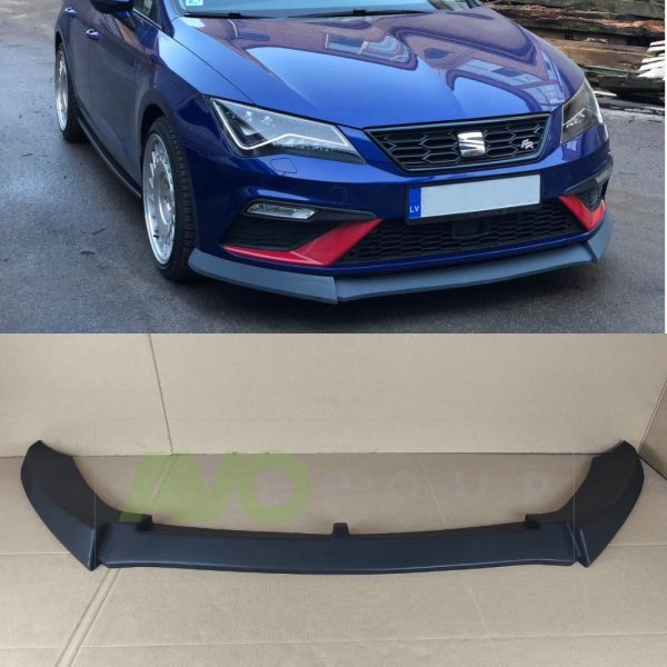 Front Bumper Spoiler Lip for Seat Leon 3 FR ST 5F