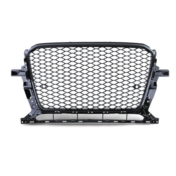 Front Honeycomb Grill for Audi Q5 2012-2016 Black Gloss - Image 4
