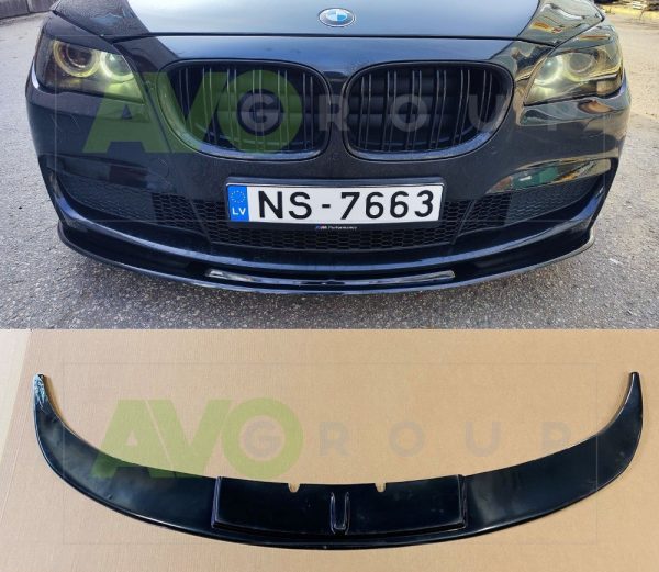 Front Spoiler Splitter for BMW 7 F01 F02 F03 F04 2008-2015 v2 ABS Gloss