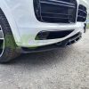 Front Bumper Spoiler Lip for Cayenne Mk 3 Black Gloss - Image 6