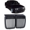 Front grilles kidney for BMW 3 E30 Black matt